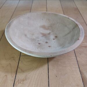 Munising Vintage Primitive Wooden Dough Bowl